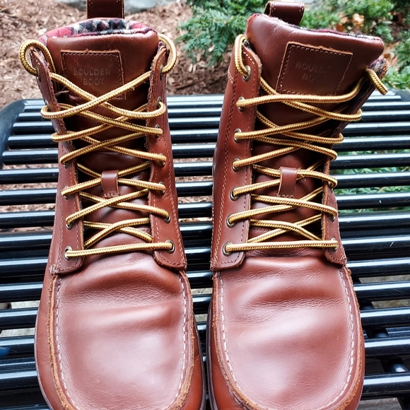 Lems Leather Boulder Boot Mens Russet Brown - Picture 10 of 13